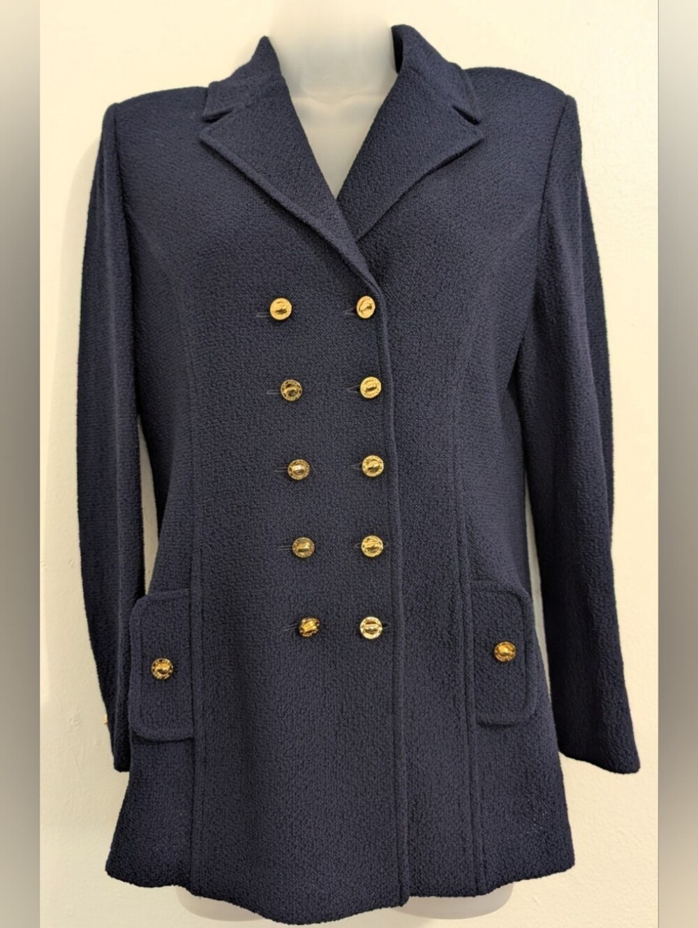 St. John Collection Preppy Quiet Luxury Academia Cozy Old Money Glam Blazer 4